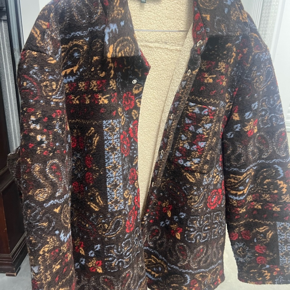 Kith Red and Black Patterned Jacket